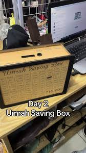 Umrah Saving Box Dark Brown